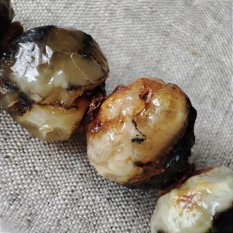 Браслет "Кусанка" янтарь