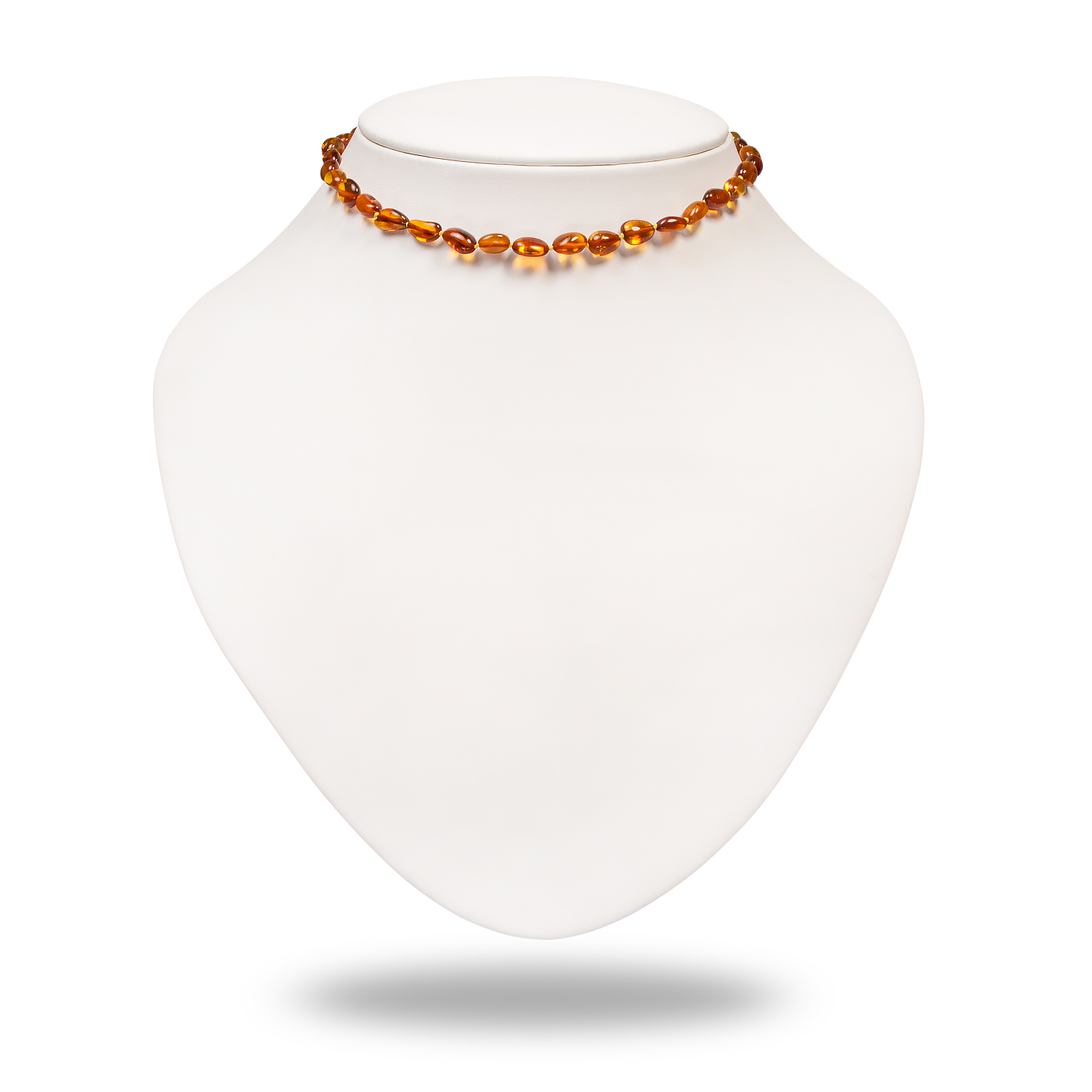 Бусы детские из янтаря