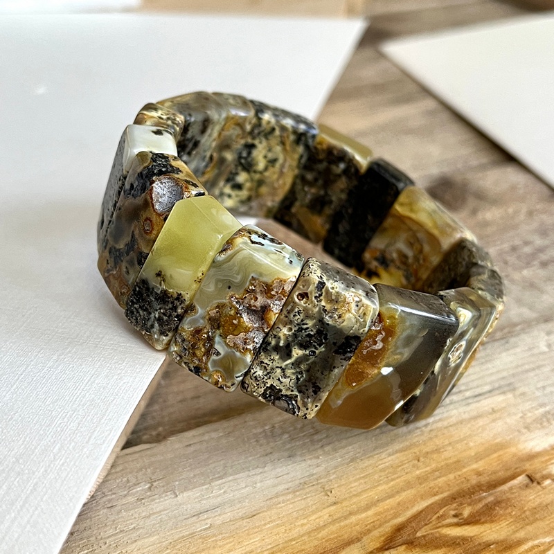 Браслет Муж. янтарь 3031119493-3