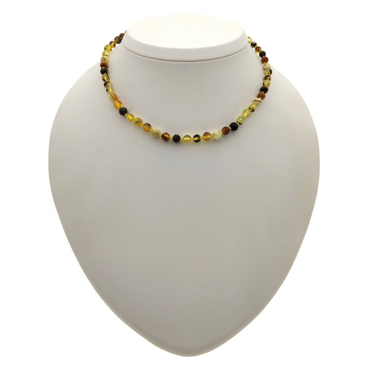 Бусы детские из янтаря