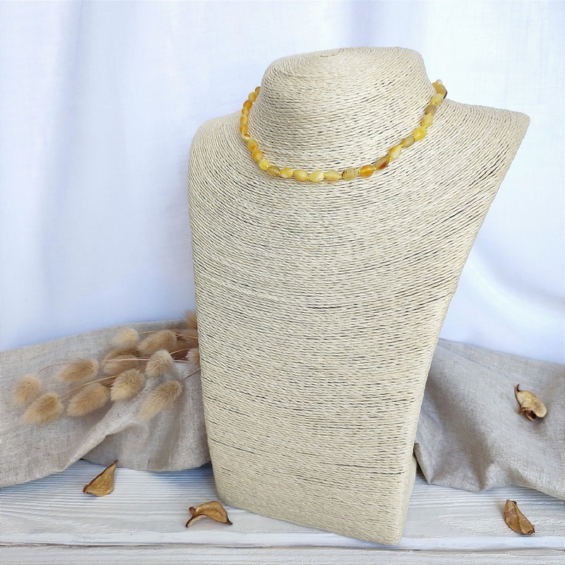 Бусы детские из янтаря 5373009950 (7)