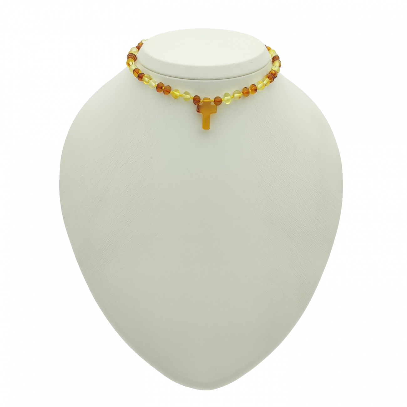 Бусы детские из янтаря