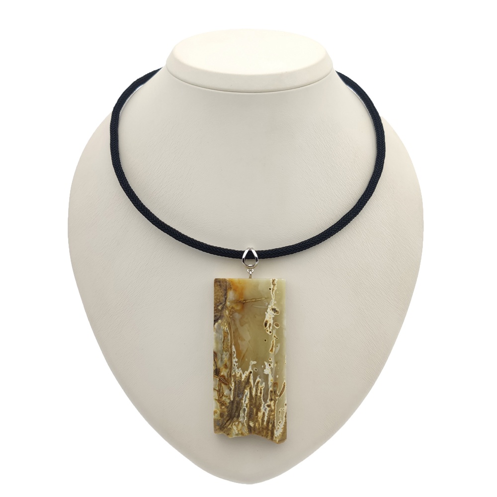 Колье авторское Янтарь а7036900033