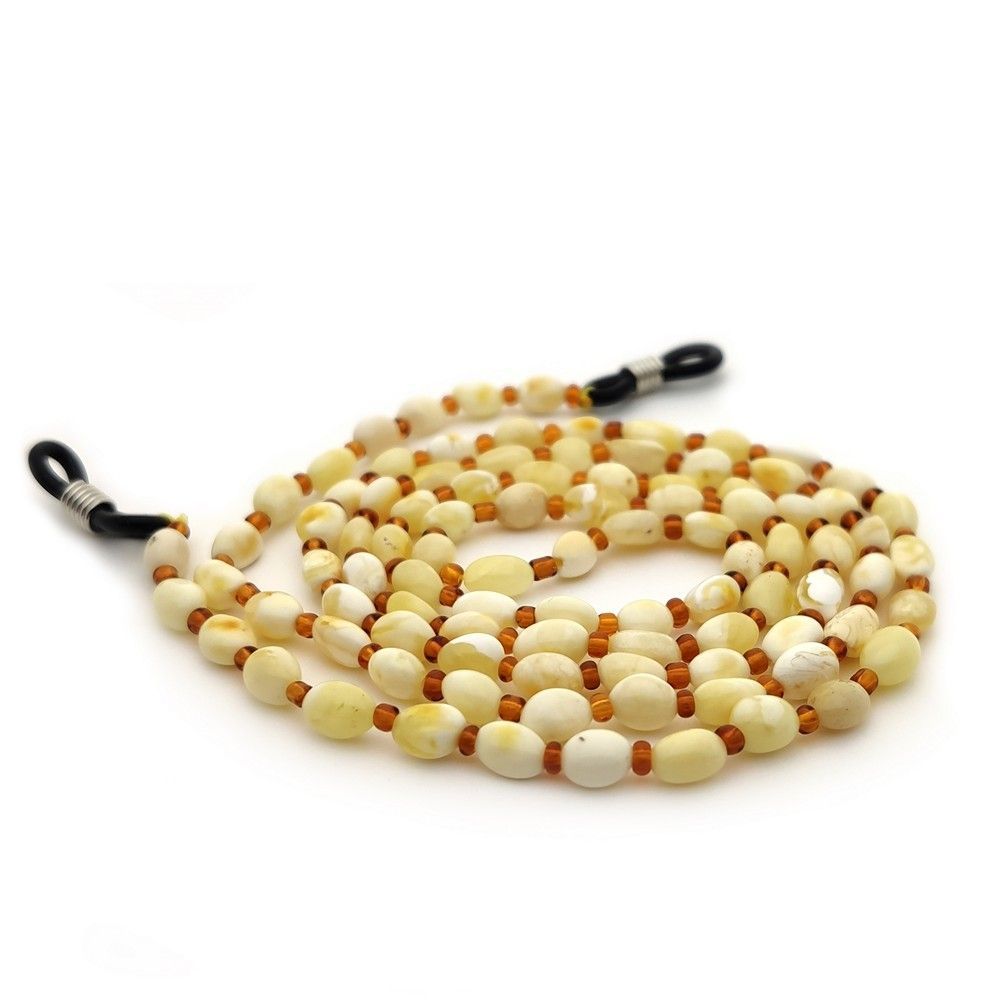 1,Шнурок для очков, янтарь