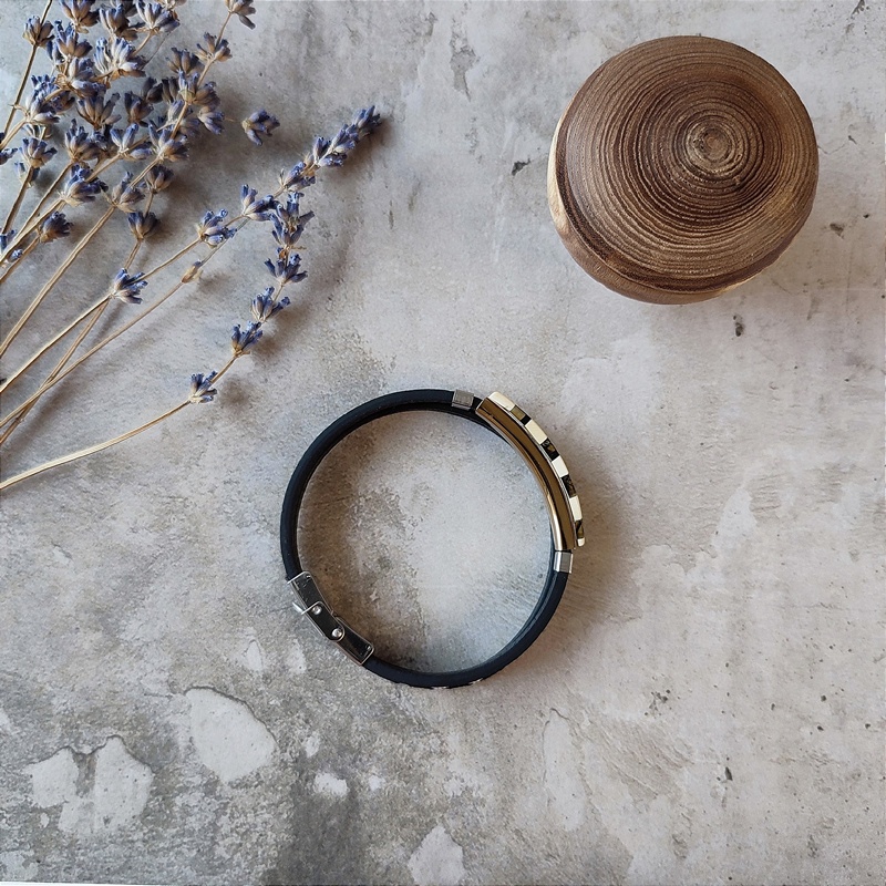 Браслет на кож. ремешке, янтарь 3501419852 (4)