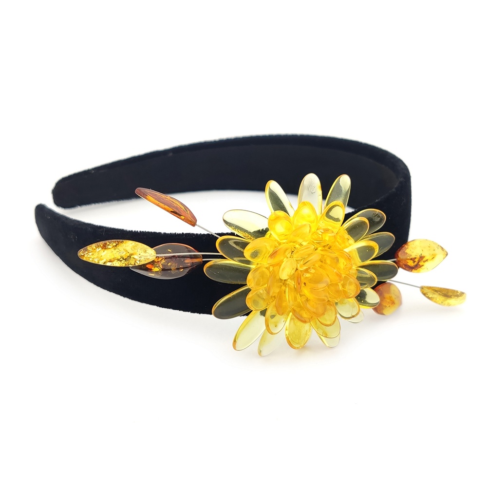 Ободок №1 для волос Янтарь 640311823 (2)