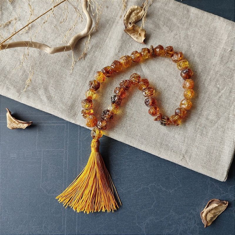 Четки мусульманские янтарь