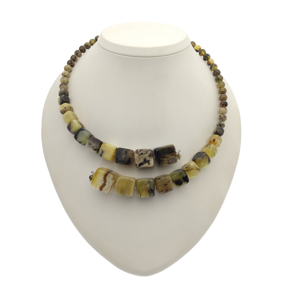 Колье "Италия" Янтарь