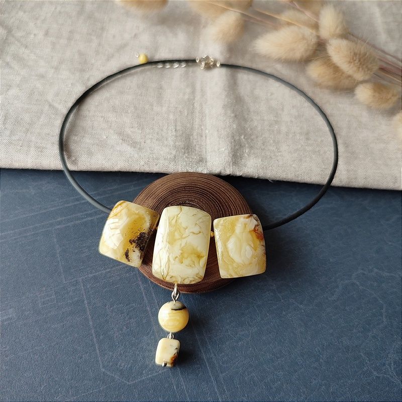 Колье "Хлоя" Янтарь