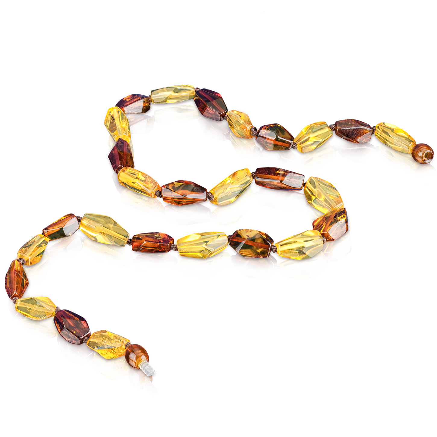 Бусы из янтаря