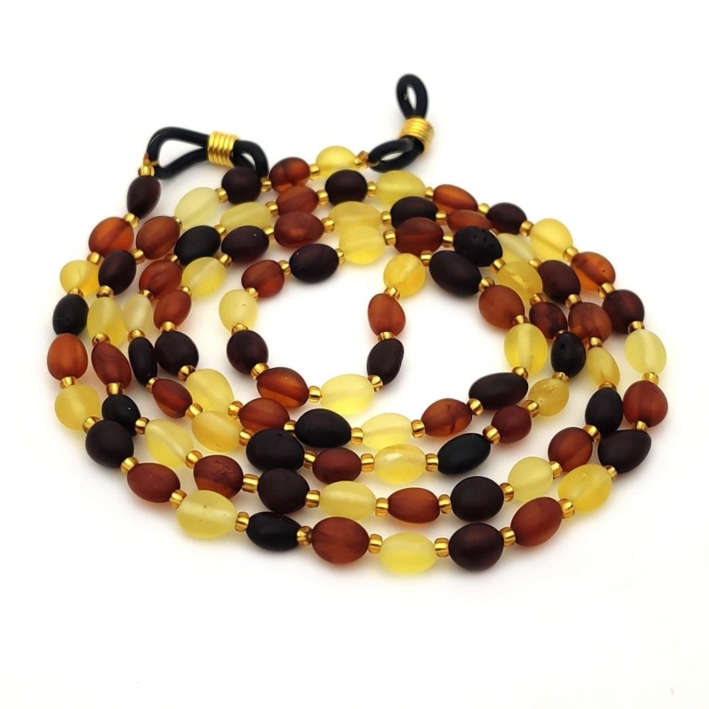 1,Шнурок для очков, янтарь