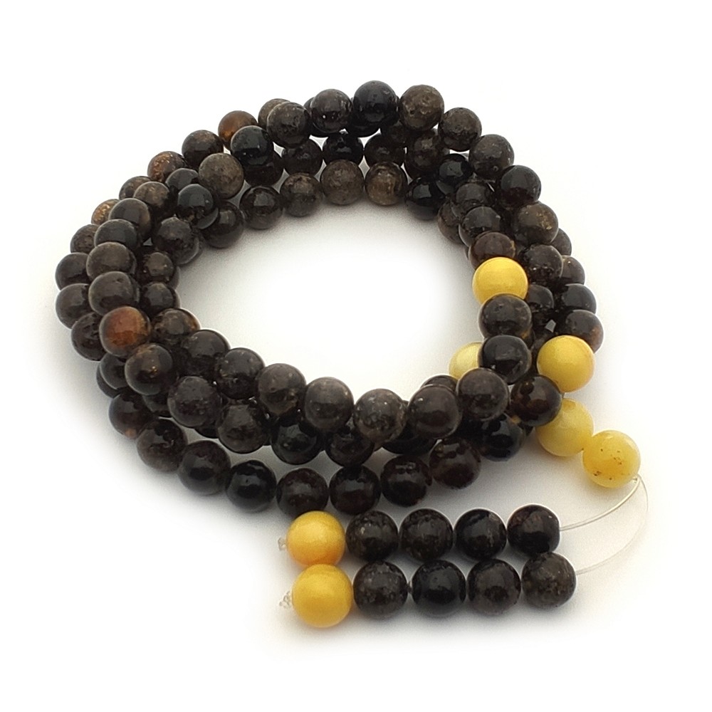 Четки будд. янтарь