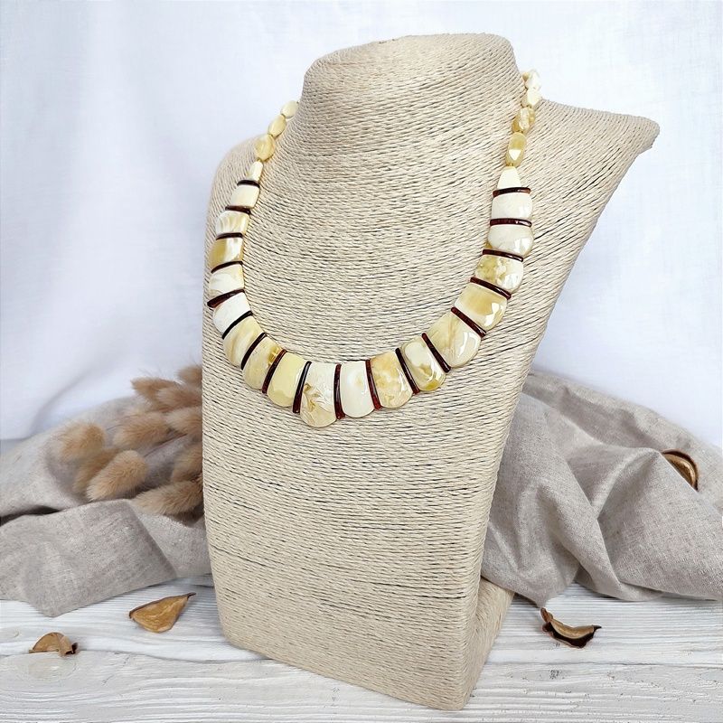 Колье "Нефертити" Янтарь