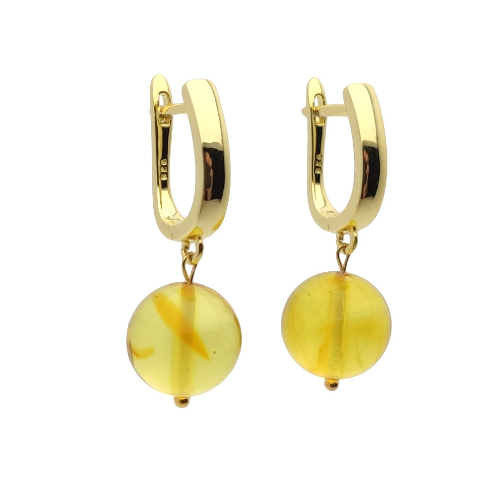 Серьги, Янтарь,ПСР 2404205364