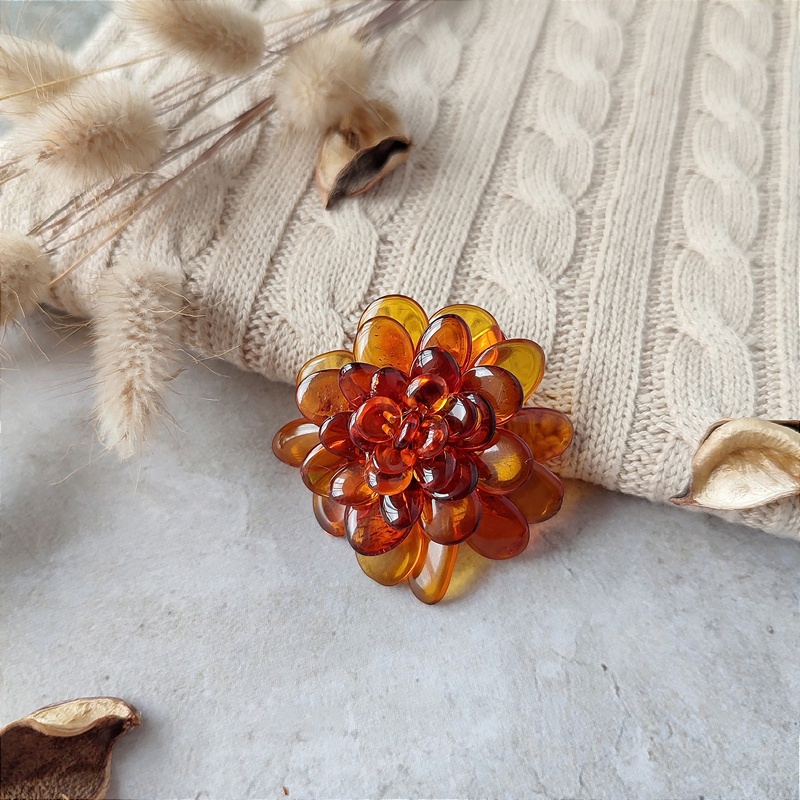 Брошь-зажим 