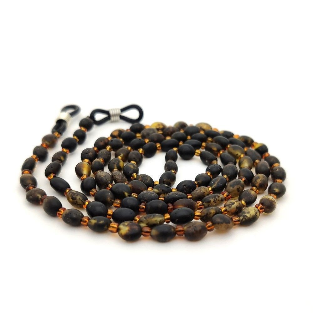 1,Шнурок для очков, янтарь