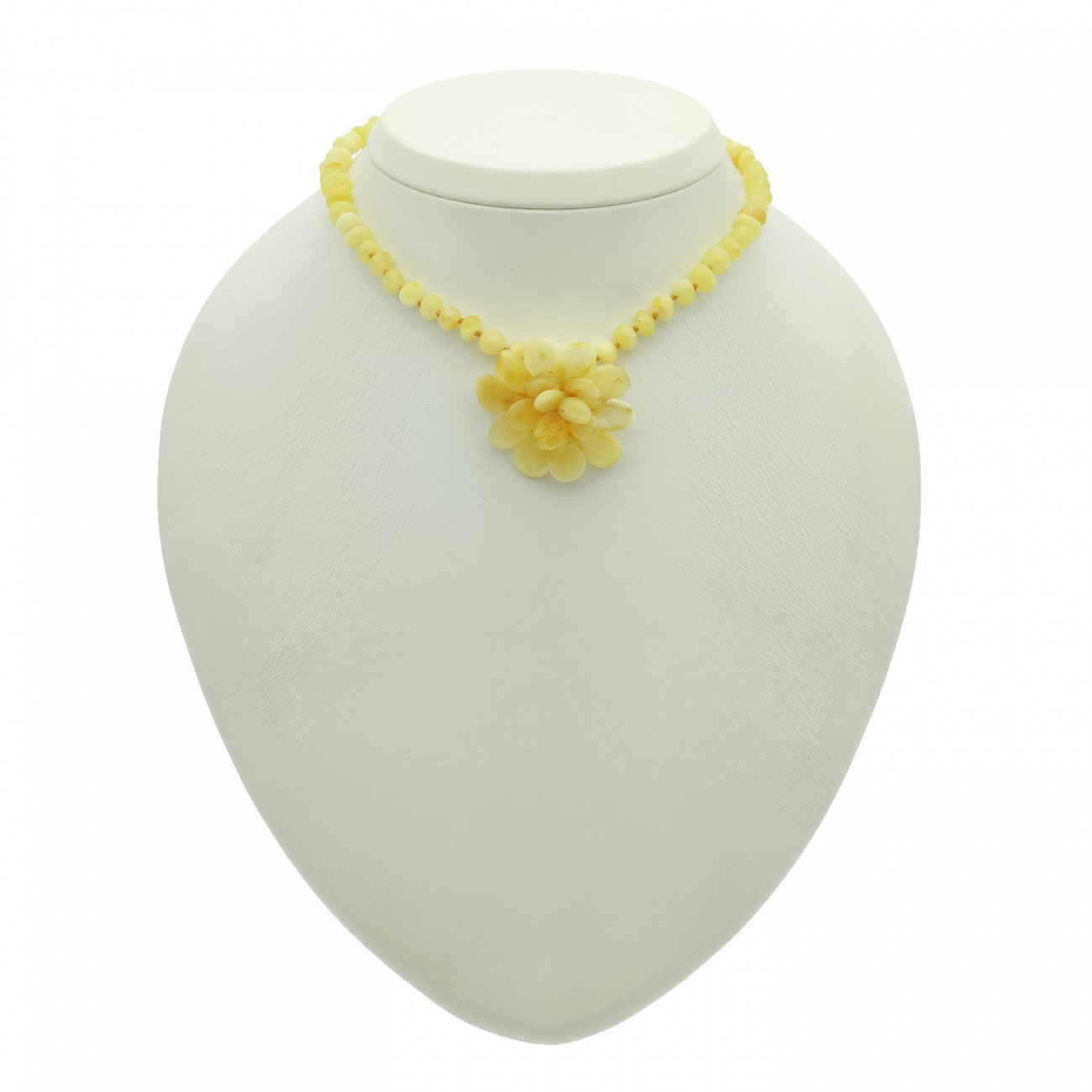 Бусы детские из янтаря