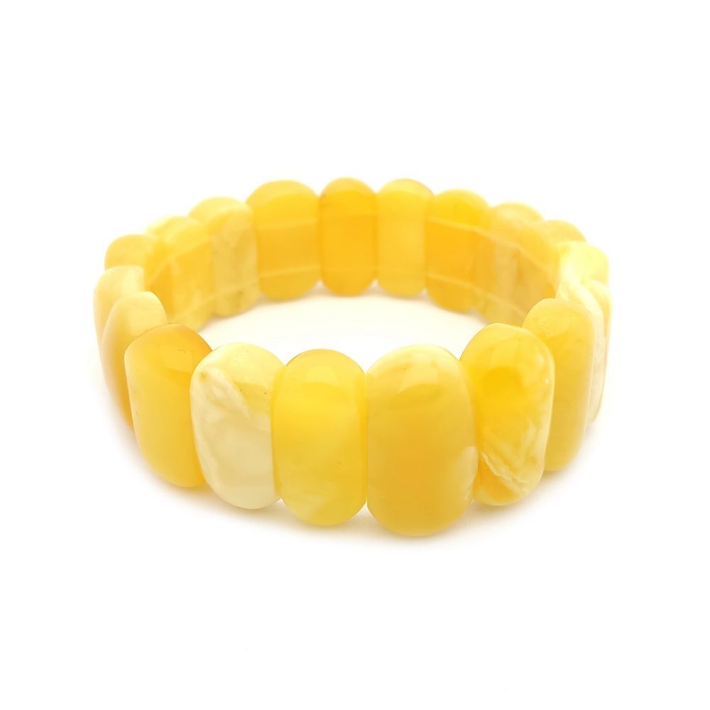 Браслет "Пластина" Янтарь