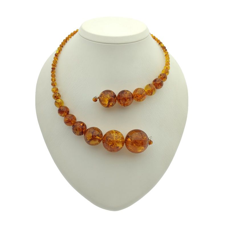 Колье "Италия" Янтарь