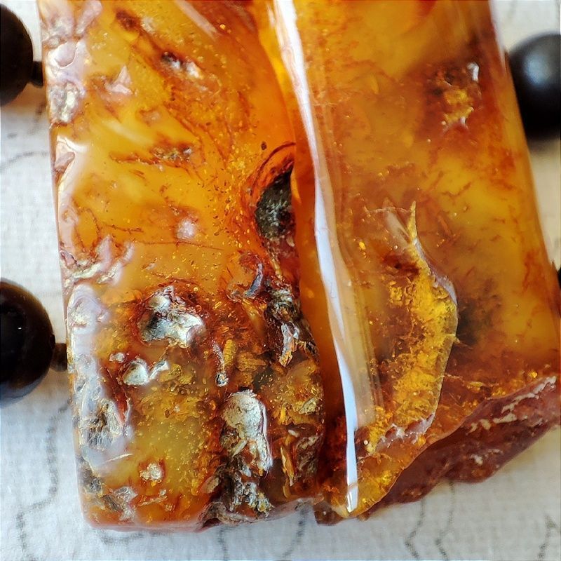 Колье  Янтарь