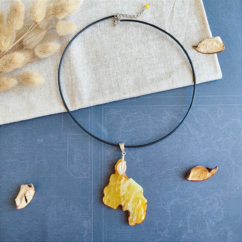 Колье янтарь 7301214077 (2)