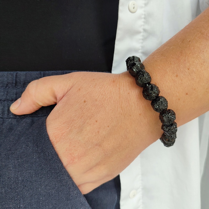 Браслет "Кусанка" янтарь