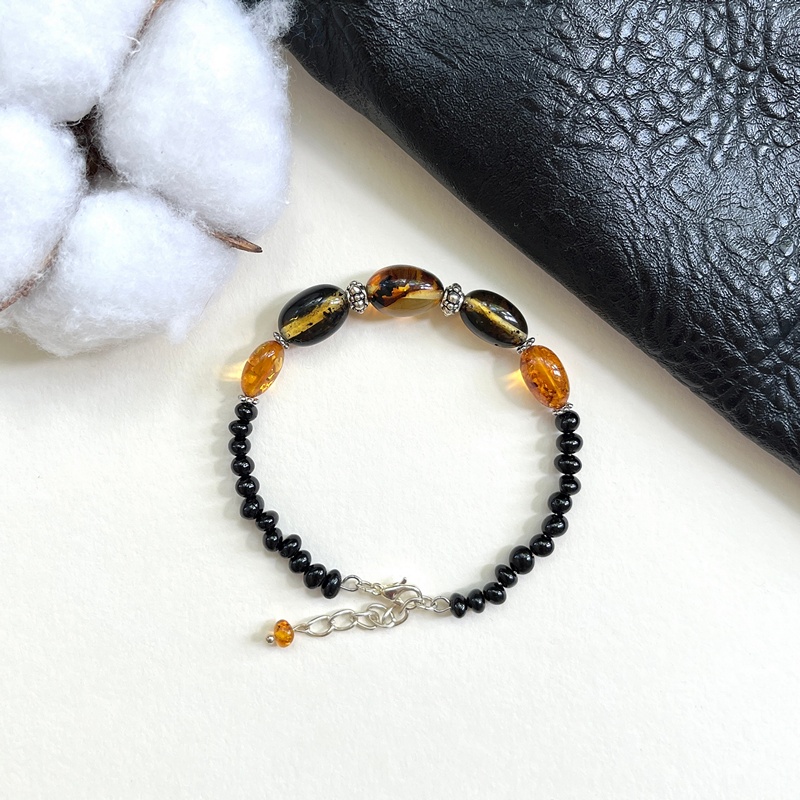 Браслет янтарь 3114214067-1