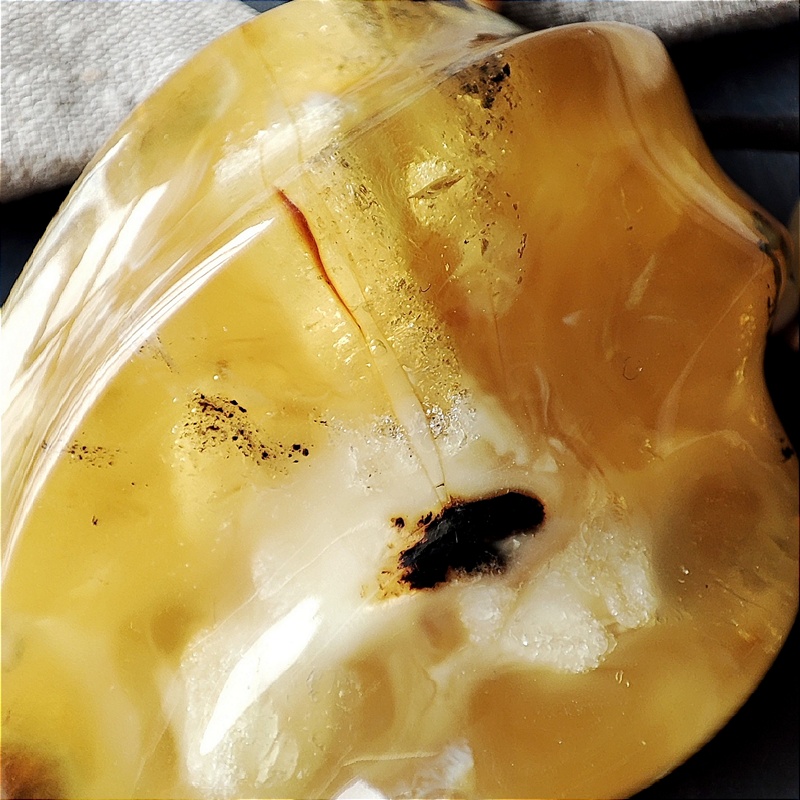 Колье "Ева" янтарь