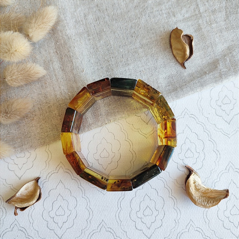 Браслет Мужской янтарь 3201119492 (1)