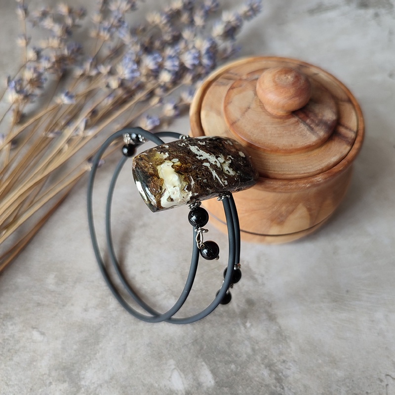 Браслет  Янтарь 3032209546 (6)