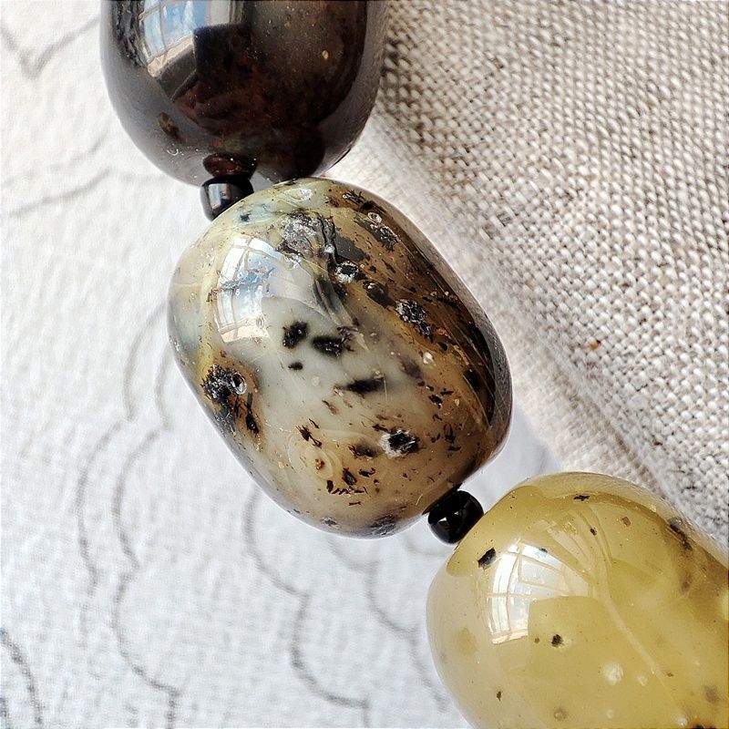 Браслет "Бочата" янтарь