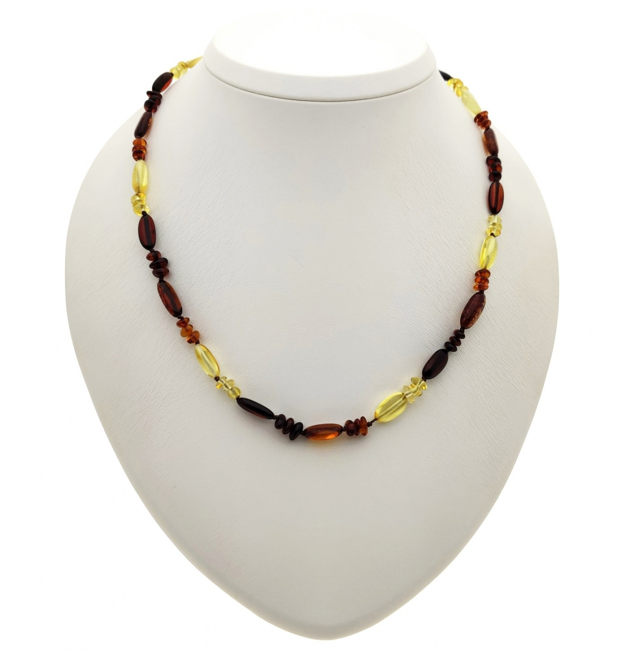 Бусы "Барбарис" из янтаря