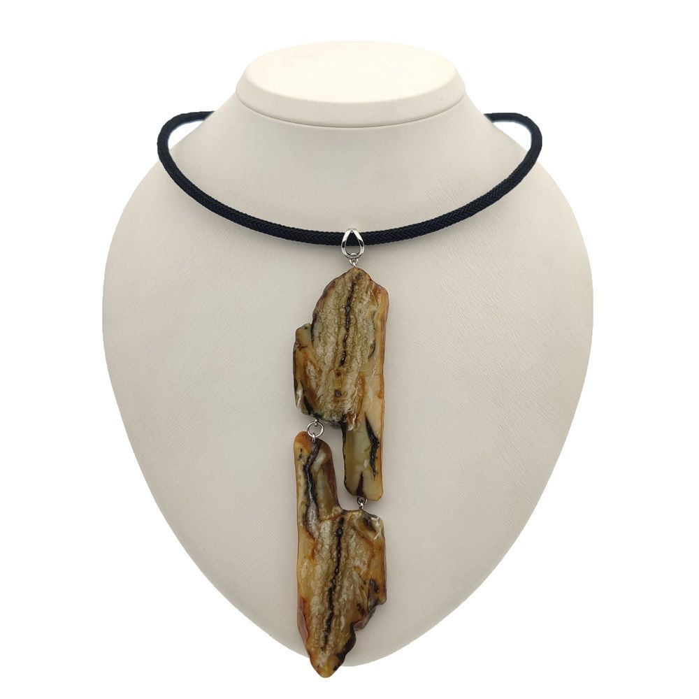 Колье авторское Янтарь