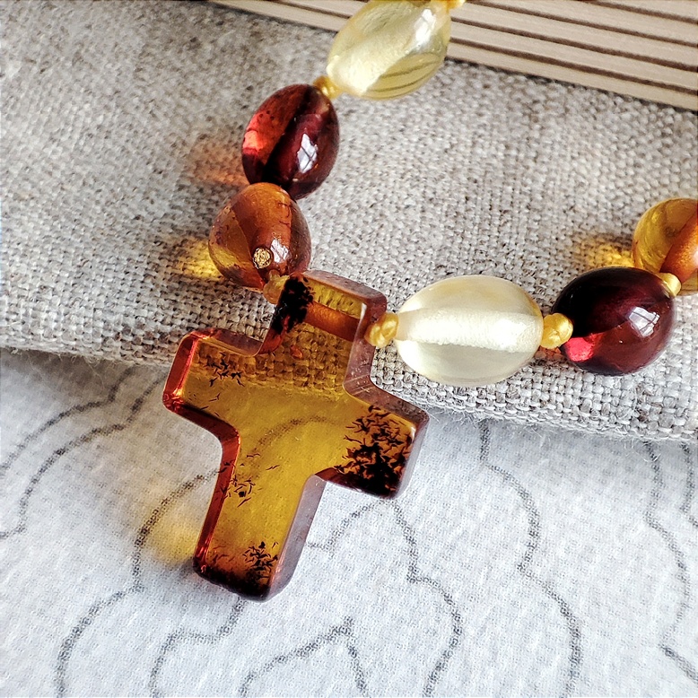 Бусы детские из янтаря 5503029935 (3)