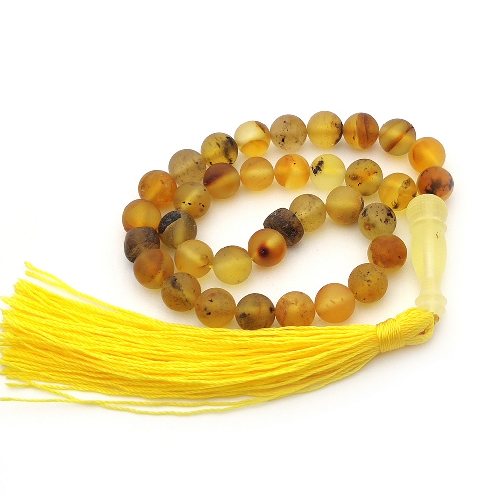 Четки мусульм. янтарь