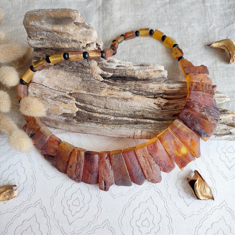 Колье Янтарь 7211009445 (3)