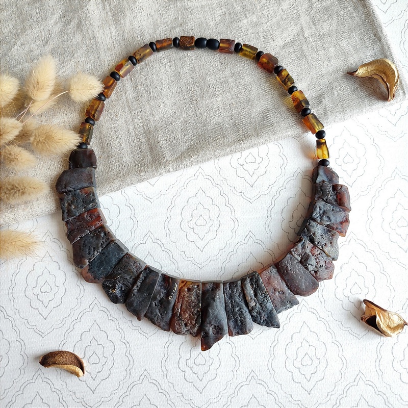 Колье Янтарь 7101009445 (4)