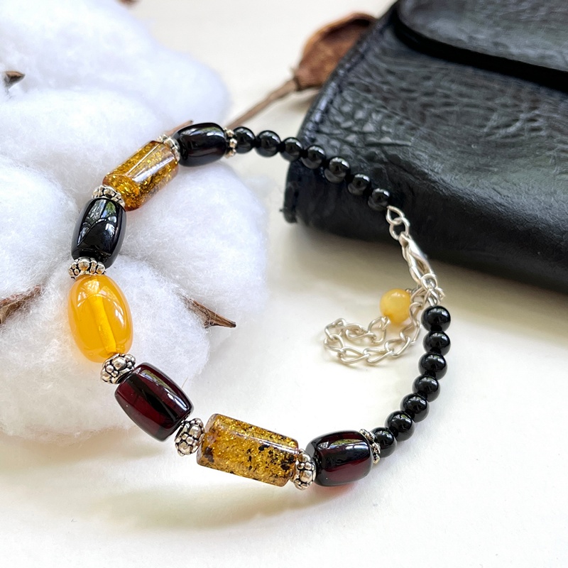 Браслет  янтарь 3506214063-3