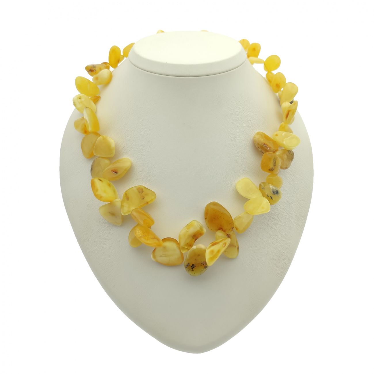 Бусы "Облепиха" янтарь