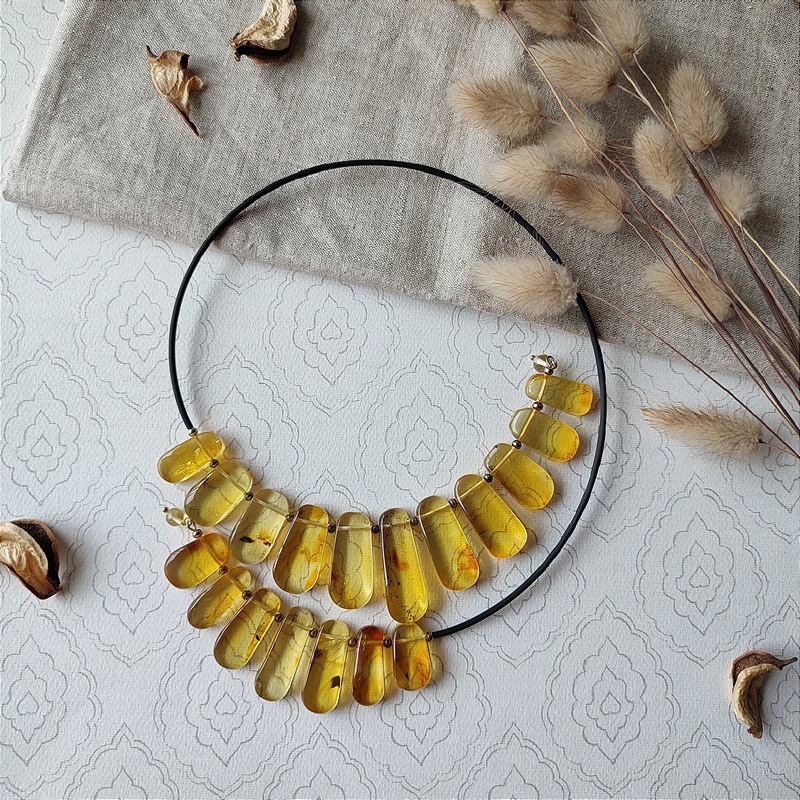 Колье Янтарь 7402209474 (1)