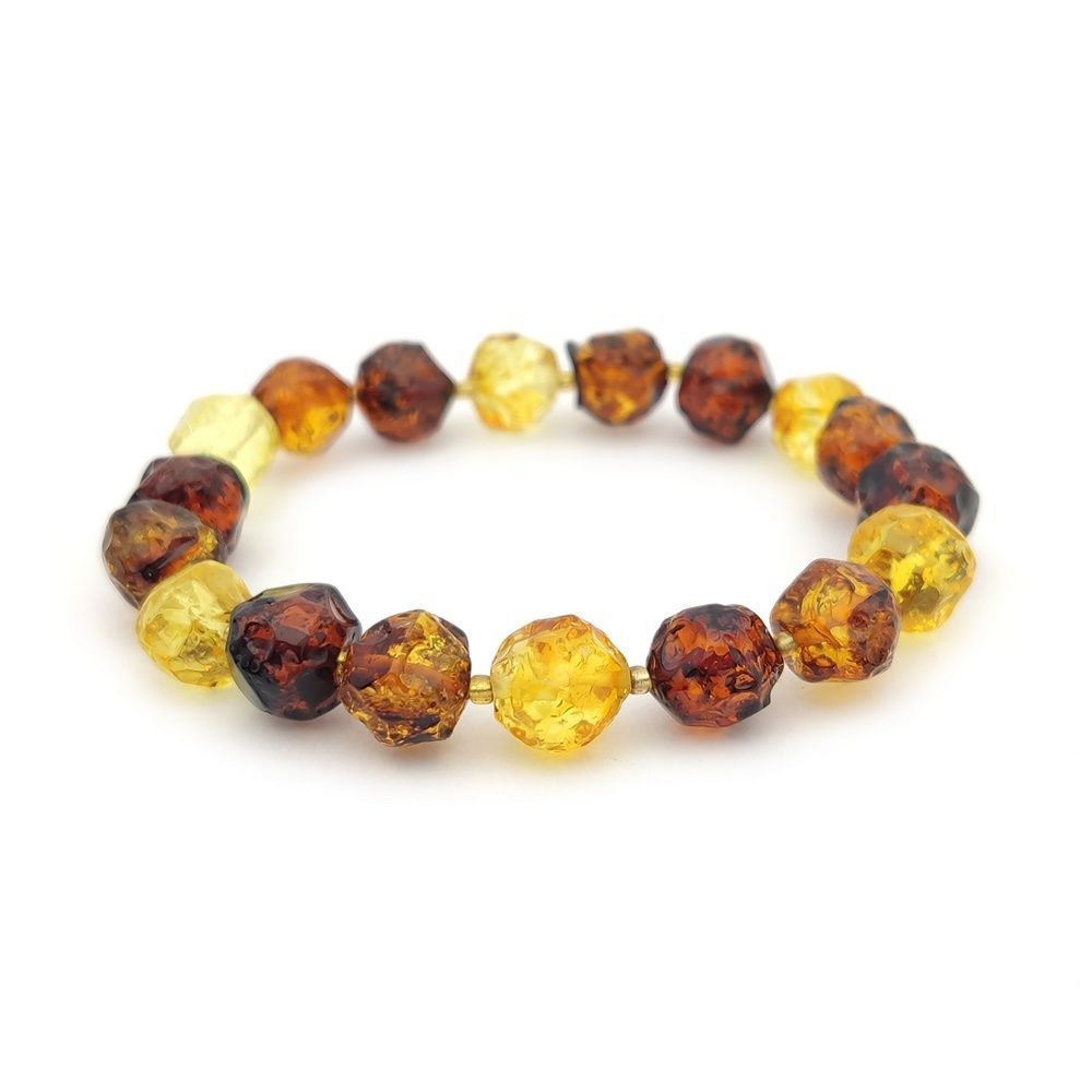 Браслет "Кусанка" янтарь