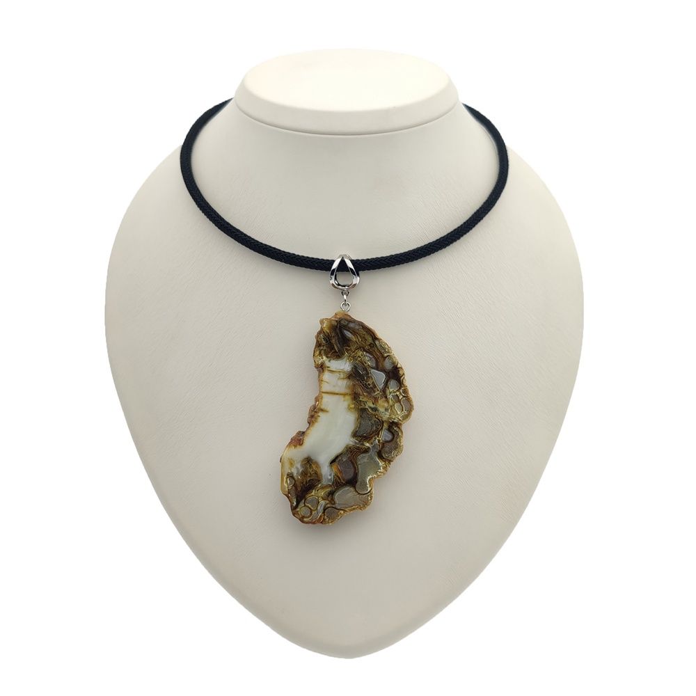 Колье авторское Янтарь