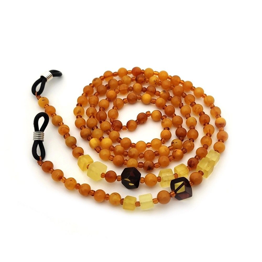 1,Шнурок для очков, янтарь