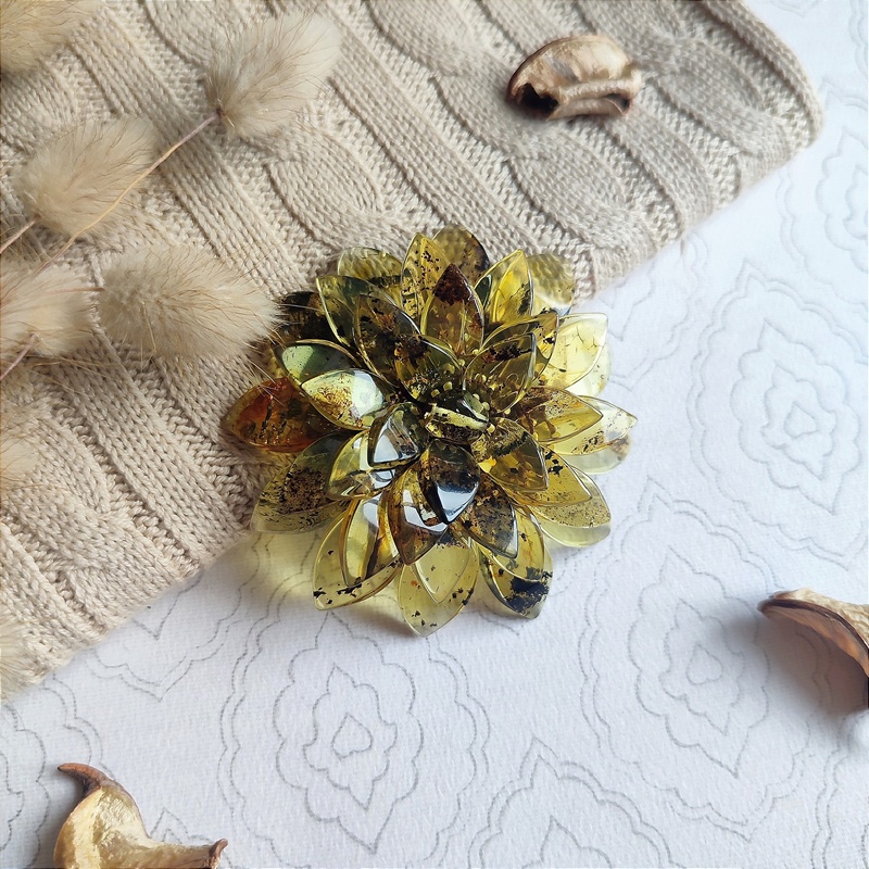 Брошь-кулон 