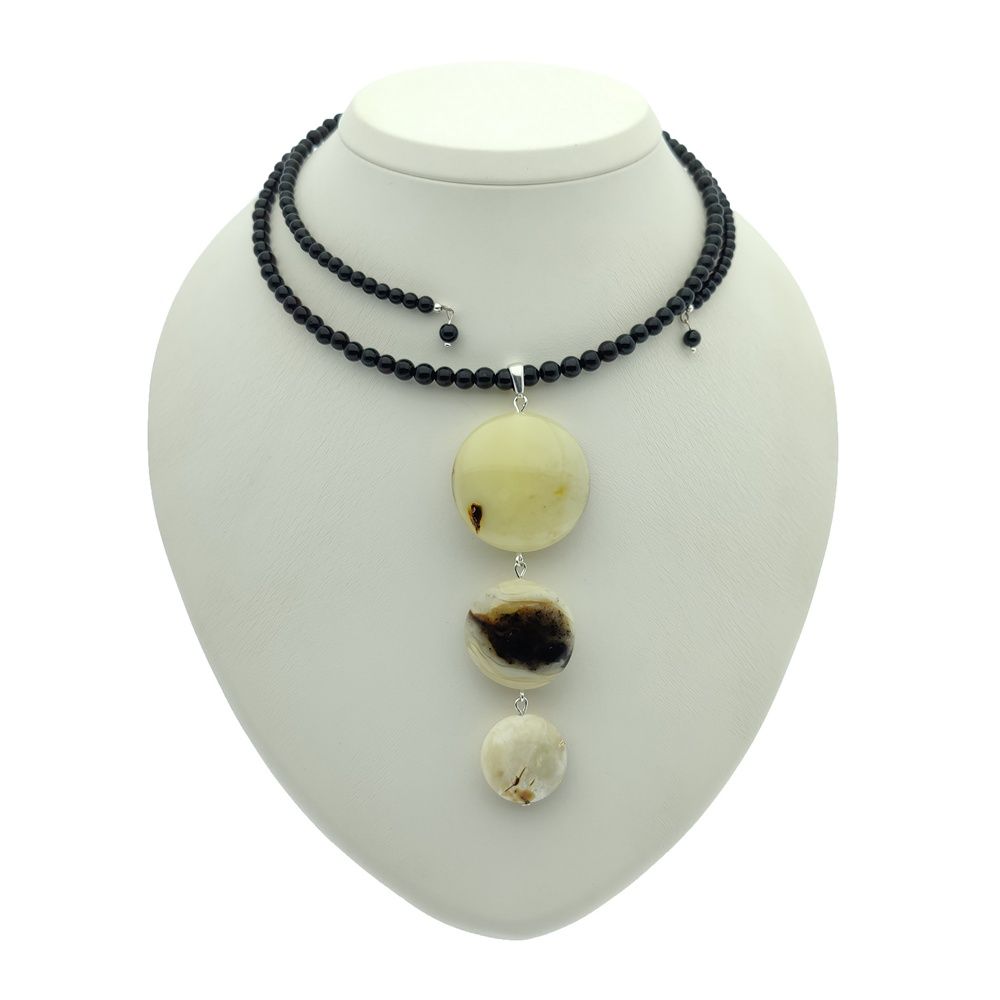 Колье "Италия" Янтарь