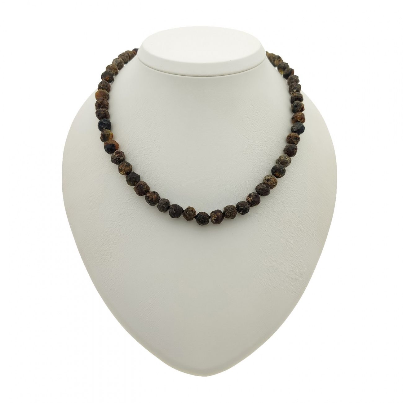 Бусы "Кусанка" из янтаря