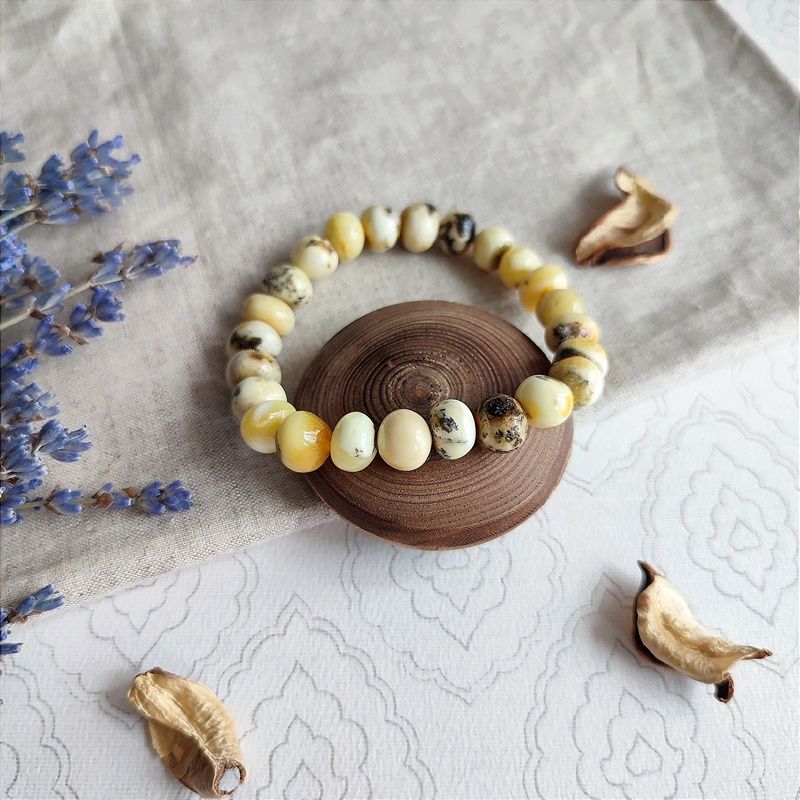 Браслет "Барок" янтарь