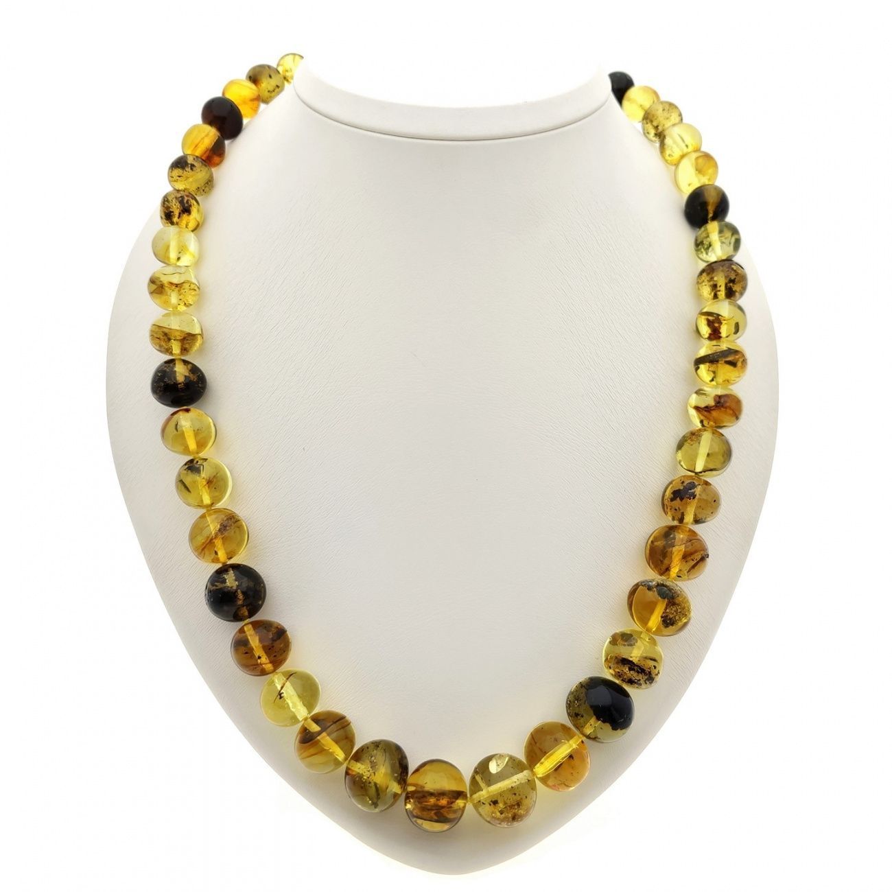 Бусы "Барок" янтарь