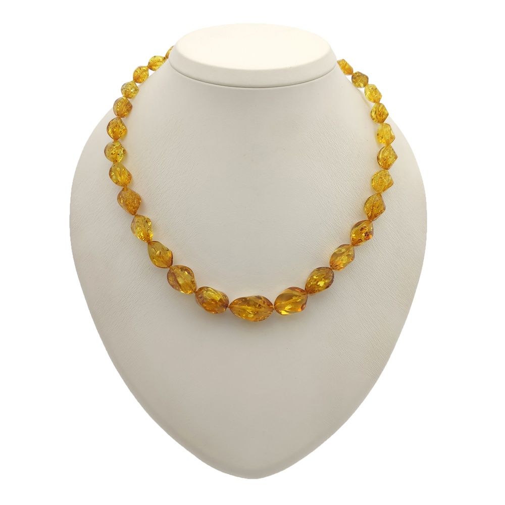 Бусы "Елена" Янтарь