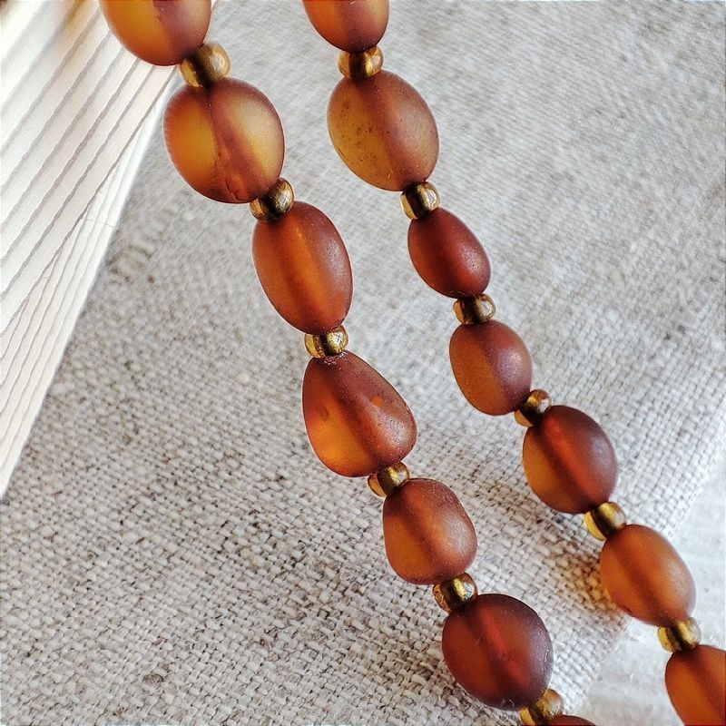 1,Шнурок для очков, янтарь